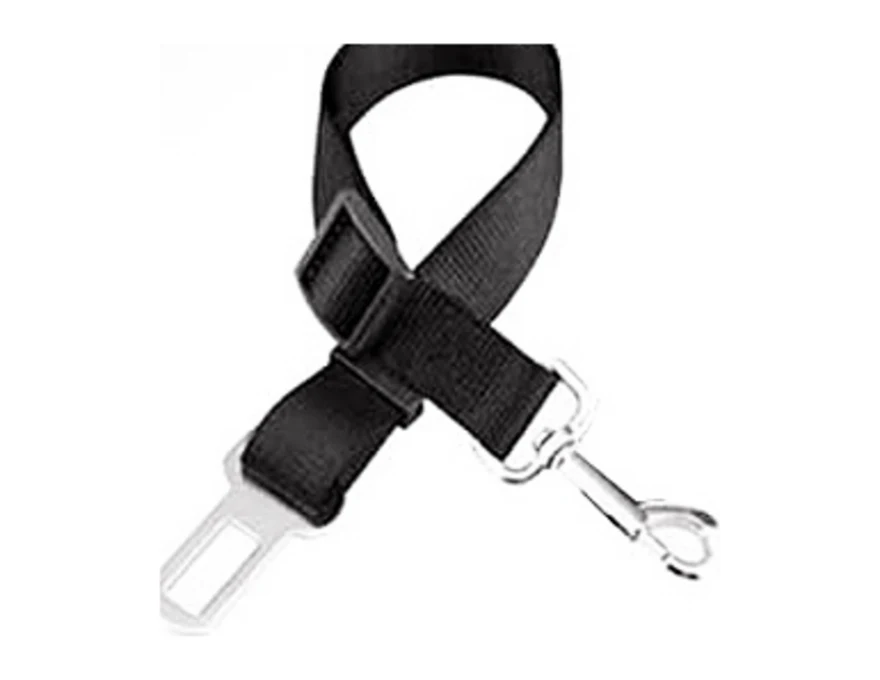 The included adjustable safety belt tether